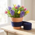 Felt ribbon purple, pot ribbon, wool felt, felt roll 15cm 5m | Floristik24.co.uk