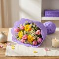 Rondella Cuffs Ø38cm Purple 50pcs | Floristik24.co.uk