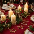 Decoration Star Gold Glitter Table Decoration Christmas 4.5cm 120 pcs | Floristik24.co.uk