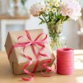 Eco-Friendly Pink Curling Ribbon 10mm x 100m | Floristik24.co.uk
