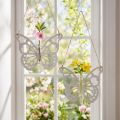 Butterfly with test tube for hanging 19x24cm 3pcs | Floristik24.co.uk