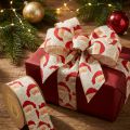 Christmas Ribbon Santa Claus Large Gift Ribbon 60mm 10m | Floristik24.co.uk
