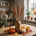 Reed Cob Mix Natural Decorative Reed 70cm 100 Pcs | Floristik24.co.uk