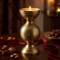 Candle holder oriental tealight holder metal 25cm | Floristik24.co.uk