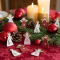 Wooden angel scatter decoration angel decoration 4.5×3cm 72 pcs | Floristik24.co.uk