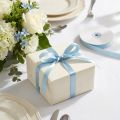 Gift and decoration ribbon 10mm x 50m light blue | Floristik24.co.uk