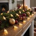 LED light chain with timer battery indoor 50 LED 490cm | Floristik24.co.uk