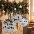 Decorative Christmas Tree Ball Metal Vintage Ø15cm 3 Pcs | Floristik24.co.uk