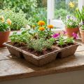 OASIS® TerraBrick™ Sustainable Coconut Fibre Planting Clay 8 pcs | Floristik24.co.uk