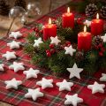Decoration Stars White Glitter Scatter Decoration Christmas 4/5cm 36 pcs | Floristik24.co.uk