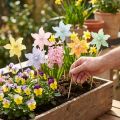 Flower stakes, garden stakes for spring decoration, outdoor use, 28cm, 12 pieces | Floristik24.co.uk