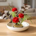 Round brass flower hedgehog for flower arrangements and ikebana | Floristik24.co.uk