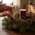 Bouillon effect wire Ø0.30mm 140m Bordeaux for crafting and decorating | Floristik24.co.uk
