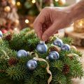 Mini Christmas Balls Glass Blue Matt/Shiny Ø2cm 44 pcs | Floristik24.co.uk