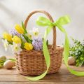 Decorative ribbon gift ribbon lime green 15mm 50m | Floristik24.co.uk