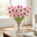 Artificial Cosmos Flowers Pink 77cm Decorative Flowers Artificial Plants Silk Flowers Set of 3 | Floristik24.co.uk
