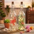Deco bottle LED flamingo 37.5cm warm white 2pcs | Floristik24.co.uk