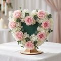 Floral foam 3D heart with foot floral foam green 30cm x 28cm | Floristik24.co.uk
