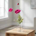 Artificial Poppies Decoration Silk Flowers Pink 70cm | Floristik24.co.uk