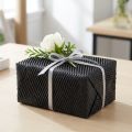 Honeycomb Paper Black Wrapping Paper W50.5cm L2500cm | Floristik24.co.uk