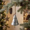 Decorative bells zinc vintage look Christmas bells H19cm | Floristik24.co.uk