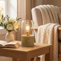 LED Table Lamp Retro Table Lamp Warm White Green H19.5cm | Floristik24.co.uk