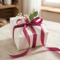 Decorative and Gift Ribbon Erika Taft Ribbon 10mm 50m | Floristik24.co.uk