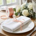 Gift ribbon satin ribbon decorative ribbon salmon 3mm 50m | Floristik24.co.uk
