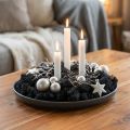 Decorative Moss Black preserves Iceland moss for crafts 400g | Floristik24.co.uk