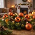 Christmas balls orange mini glass balls Ø2.5cm 22 pcs | Floristik24.co.uk