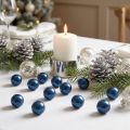 Decorative Beads Ø2cm Blue 12 pcs | Floristik24.co.uk