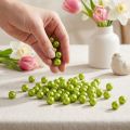 Decorative beads Ø10mm green 115 pieces | Floristik24.co.uk