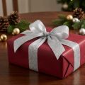 Decorative ribbon silver 40mm 22.5m | Floristik24.co.uk