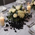 Black Plastic Craft Beads, 8 mm, 250 Pieces | Floristik24.co.uk