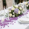 Decorative beads Ø8mm Violet 250 pcs | Floristik24.co.uk