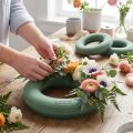 Floral foam ring green Ø25cm 4 pcs wreath arrangement | Floristik24.co.uk