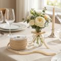 Decorative ribbon velvet ribbon gift ribbon Velvet Beige 10mm 20m | Floristik24.co.uk