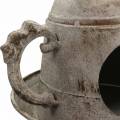 Floristik24 Bird feeder jug for hanging antique look patina Ø26cm H17cm