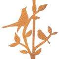 Metal Garden Stake with Bird Motif, 100cm | Floristik24.co.uk