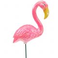Floristik24 Garden plug flamingo pink 15cm