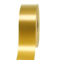 Floristik24 Gift ribbon gold 50mm 100m
