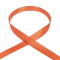Floristik24 Gift ribbon orange ribbon decorative ribbon 15mm 50m