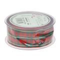 Floristik24 Gift ribbon Scottish checked decorative ribbon red green 40mm 15m