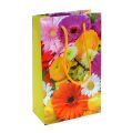 Floristik24 Gift bag floral motif 25cm x 34.5cm 1pc