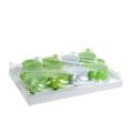 Floristik24 Watering can green mix Ø7.5cm H7.5cm 8pcs