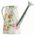 Floristik24 Decorative watering can metal for planting, planting can H22cm