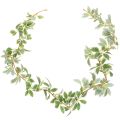 Floristik24 Artificial Garland with Variegated Leaves 175cm for Indoor Decoration