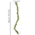 Artificial Pine Garland 200cm Green for Indoor Decoration

```html
<h2>Artificial Pine Garland for Christmas Decoration</h2>

<p>
This artificial pine garland in green with a length of 200 cm is a versatile addition to your seasonal decorations. Made from | Floristik24.co.uk