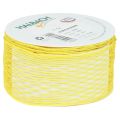 Floristik24 Net tape, grid tape, decorative tape, yellow, wire-reinforced, 50 mm, 10 m
