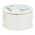 Floristik24 Net tape, grid tape, decorative tape, white, wire-reinforced, 50 mm, 10 m